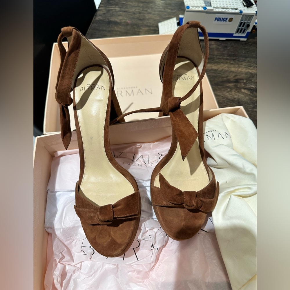 Alexander Birman Mabelha Platform Sandal Tan 37.5